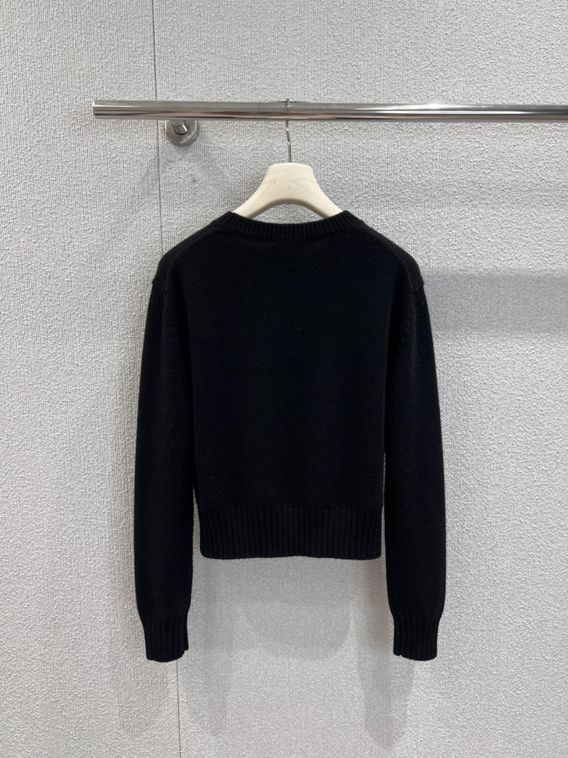 Chanel Signature Bow Cutout Wool Knit Sweater Black | Métiers d'Art Collection, Opulent Luxury Knitwear