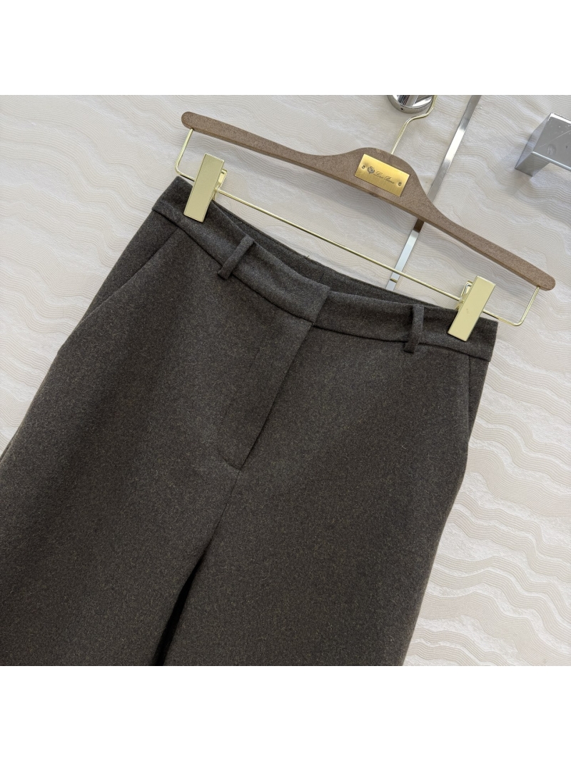 Loro Piana Sumptuous 90/10 Wool & Cashmere Equestrian Ballater Trousers - Moss Green