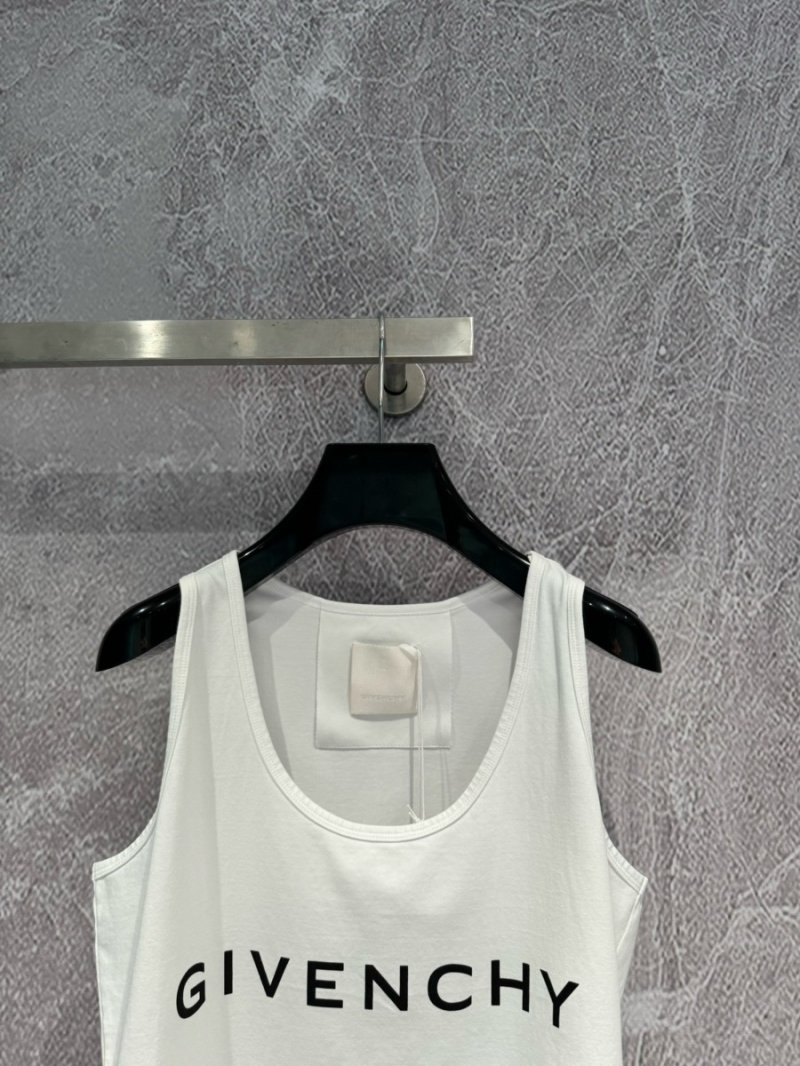 Givenchy Essential Minimalist White Tank Top