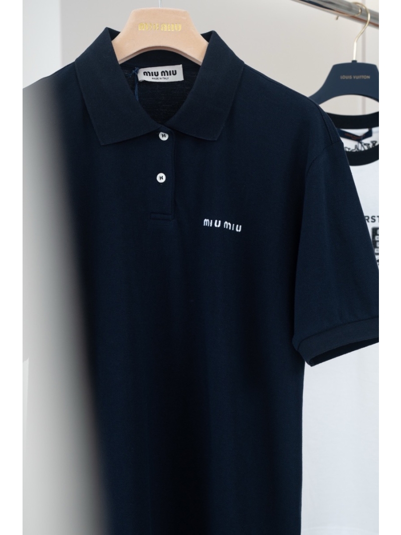 Miu Miu Cotton Polo Shirt