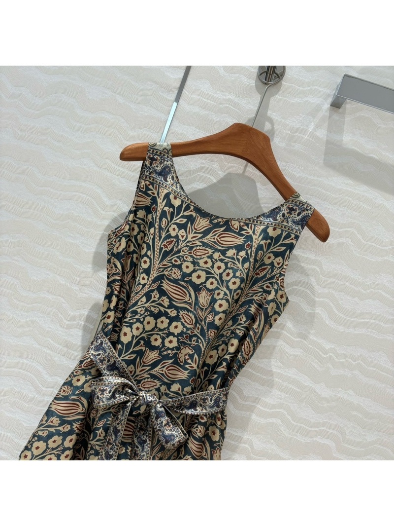 Lora Piana Kiko Dress in Floral Silk