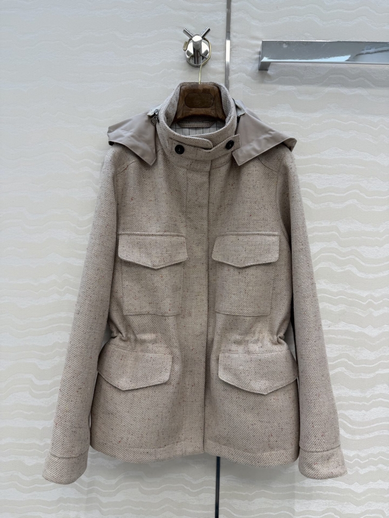 Loro Piana Exquisite Linen and Natural Cotton Traveler Jacket - Oatmeal Beige | Relaxed Fit, Adjustable Waist